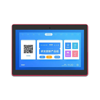 15.6 بوصة RK3566 NFC POE الكمبيوتر اللوحي الكهربائي الحائط المثبت اجتماع جهاز لوحة أندرويد مع الضوء LED