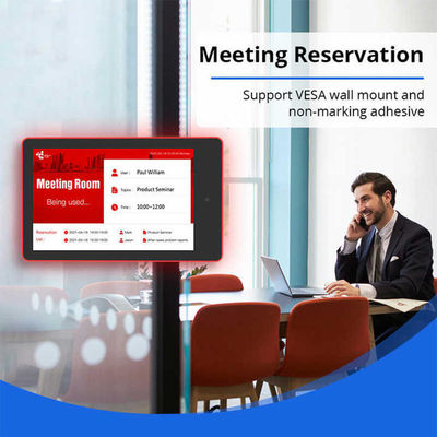 13.3 بوصة RK3399 وحدة المعالجة المركزية غرفة المؤتمرات العرض الجدول مع POE NFC لإدارة غرفة الاجتماعات
