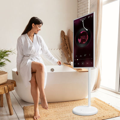 21جهاز تلفزيون ذكي مقفٍ على الارض بطاقة LCD و شاشة ذكية داخلية أندرويد 12