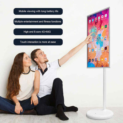 21جهاز تلفزيون ذكي مقفٍ على الارض بطاقة LCD و شاشة ذكية داخلية أندرويد 12