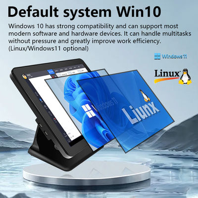 تصميم جديد 17 بوصة N5095 وحدة المعالجة المركزية وحدة تسويق 8 + 256GB ذاكرة كبيرة ويند10 التجزئة كاش كريستير وحدة تسويق