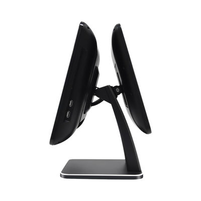 نظام نقاط البيع بشاشة لمس 15.6 بوصة ويندوز 7/10 محطة دفع بطابعة جهاز تسجيل النقدية الإلكتروني المكتبي مع طابعة