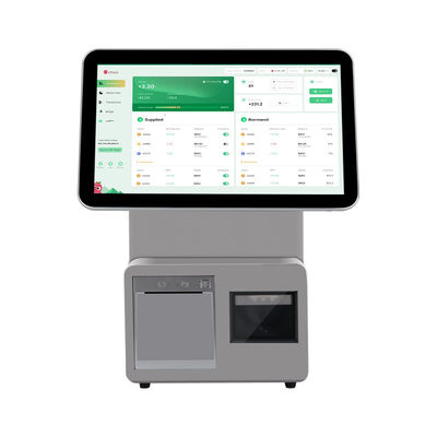 i3/i5/i7 وحدة المعالجة المركزية 15.6 بوصة 11.6 بوصة رقمية شاشة مزدوجة محطة POS Win7/10 نظام POS مطعم Android مع وظيفة SDK