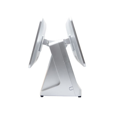 15.6' 14' أجهزة أندرويد مزدوجة الشاشة آلة POS مع خزانة الدفع النقدي و All-in-One Touch Smart Software POS Terminal