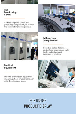 طابعة فواتير مطعم OEM معتمدة من CE ROHS، جهاز POS للبيع بالتجزئة، آلة تسجيل النقدية، محطة POS تعمل باللمس، نظام نقاط البيع الكل في واحد