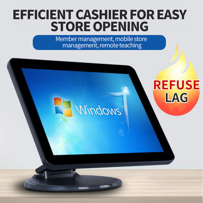 طابعة حرارية لطلب الطعام للمطعم مع دقة نظام نقاط البيع ويندوز/أندرويد كاشير 13.3/15.6 بوصة بدقة 1366*768