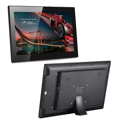 شاشة عرض فيديو LCD مقاس 23.6 بوصة، لافتات رقمية للإعلانات، شاشة Rockchip رباعية النواة، طاقة POE، NFC، ذاكرة وصول عشوائي (RAM) سعة 4 جيجابايت، ذاكرة تخزين داخلية (ROM) سعة 32 جيجابايت، شاشة تعمل باللمس لمتاجر البيع بالتجزئة
