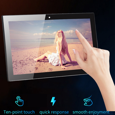 شاشة عرض فيديو LCD مقاس 23.6 بوصة، لافتات رقمية للإعلانات، شاشة Rockchip رباعية النواة، طاقة POE، NFC، ذاكرة وصول عشوائي (RAM) سعة 4 جيجابايت، ذاكرة تخزين داخلية (ROM) سعة 32 جيجابايت، شاشة تعمل باللمس لمتاجر البيع بالتجزئة