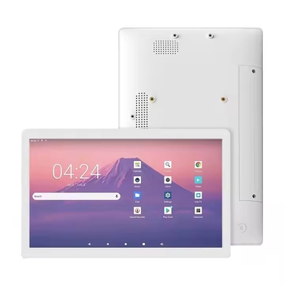 جهاز كمبيوتر لوحة أندرويد 12 24 بوصة على الحائط جهاز كمبيوتر POE NFC LCD الشاشة اللمسية العرض التجاري العلامات الرقمية الإعلانية مشغل الفيديو