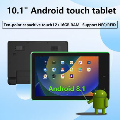 10جهاز لوحة أندرويد ذو حائط 1 بوصة مع RK3566 Quad Core و PoE Powered لنظام حجز غرف الاجتماعات