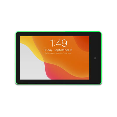 10جهاز لوحة أندرويد ذو حائط 1 بوصة مع RK3566 Quad Core و PoE Powered لنظام حجز غرف الاجتماعات