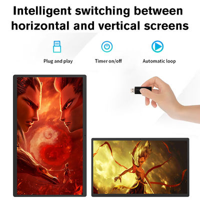 جهاز لوحي يعمل بنظام أندرويد مثبت على الحائط مقاس 21.5 بوصة مع قارئ NFC، ذاكرة وصول عشوائي (RAM) سعة 4 جيجابايت، وذاكرة تخزين داخلية (ROM) سعة 32 جيجابايت، وواي فاي، ومنفذ RJ45 للشبكة