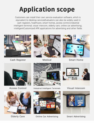 شاشة عرض إعلانية رقمية مثبتة على الحائط مقاس 32 بوصة، جهاز لوحي يعمل بنظام Android، وظيفة POE NFC wifi
