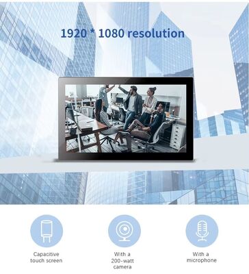 لوحة القوائم الرقمية ذات الحائط 24 بوصة مع منصة Android RK3566 للمطاعم والمقاهي