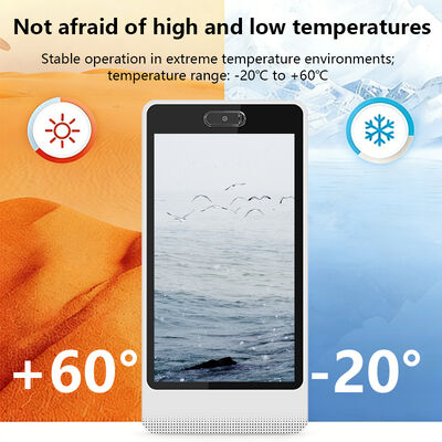 32 بوصة أندرويد 14 داخلية SDK الجدار الجدار AI الإشارات الرقمية الإعلانات الشاشة اللمسية ملصق العرض الإنسان الافتراضي