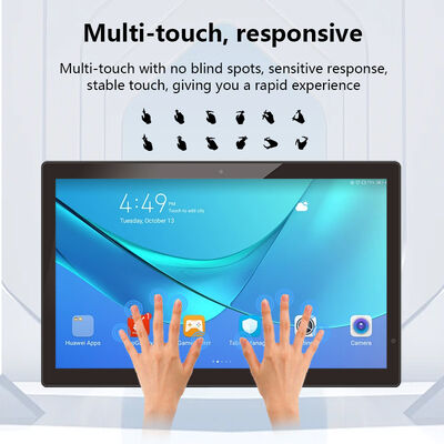 الحائط 15.6 بوصة 1080p IPS ويندوز 10 أوس جهاز كمبيوتر لوحي POE NFC RJ45 Wi-Fi الشاشة اللمسية الأعمال الإعلانية