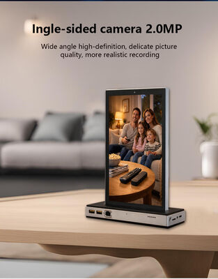 10. 1 بوصة جهاز سطح المكتب مزدوج الشاشة الروبوت كل شيء في شاشة لمسة واحدة 4G جهاز كمبيوتر لوحي جهاز كمبيوتر لاسلكي واي فاي POE طاقة مطعم غيرها من الكيسوك