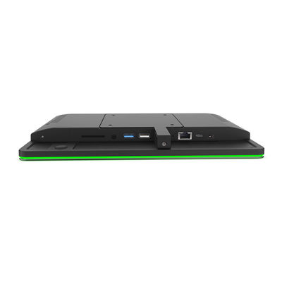كمبيوتر لوحي يعمل بنظام Android مزود بإضاءة LED مقاس 10 بوصات مزود بتقنية NFC وPoE لتطبيقات الكمبيوتر الصناعية الكل في واحد