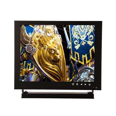 350cd/m2 12 بوصة جهاز مراقبة كاميرات مراقبة كمبيوتر Rohs شاشة أمن LCD 1024×768