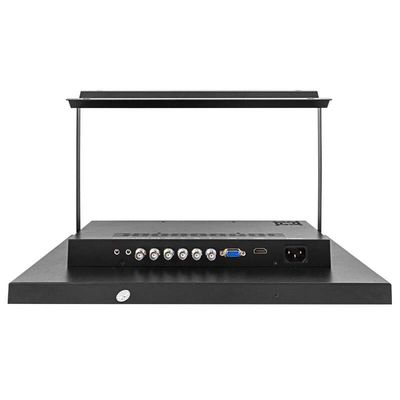 350cd/m2 12 بوصة جهاز مراقبة كاميرات مراقبة كمبيوتر Rohs شاشة أمن LCD 1024×768