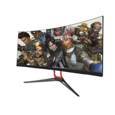 1500R 200hz شاشة كمبيوتر منحنية 30 بوصة / 2K 1ms شاشة ألعاب الكمبيوتر فائقة الواسعة