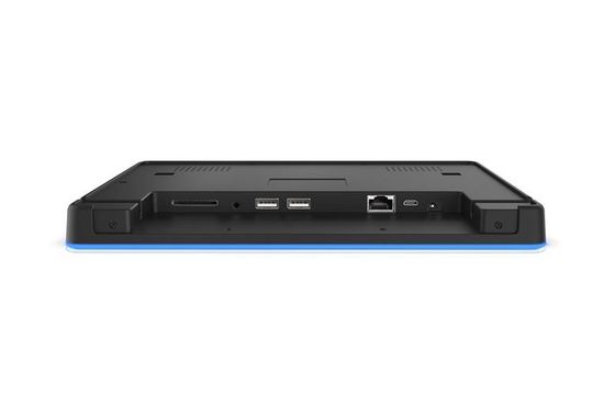 10.1 بوصة RK3288 NFC POE الجدار المثبتة على الشاشة اللمسية الكمبيوتر اللوحي المؤتمر مع شريط الضوء LED