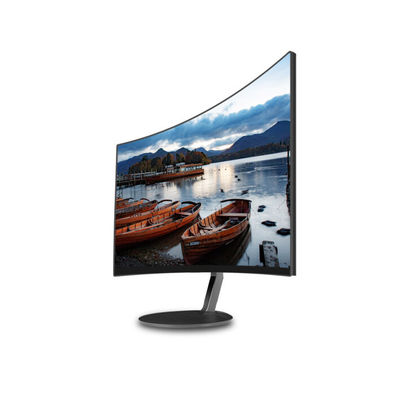 G Sync 24 Inch 1ms 144hz HDR Curved PC Gaming Monitor مع لوحة VA
