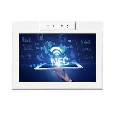 سطح المكتب 2GB ذاكرة الوصول العشوائي 14 بوصة Android Tablet NFC POS كل شيء في جهاز كمبيوتر لوحي واحد 250cd / m2