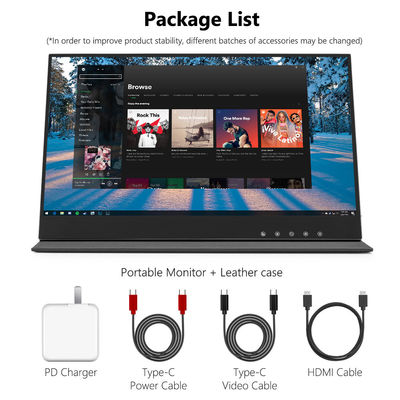 شاشة لمس لاسلكية محمولة مقاس 15.6 بوصة للتطبيقات التجارية وتكامل الأنظمة