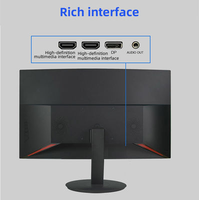شاشات الكمبيوتر LCD IPS 1920x1080p شاشة الكمبيوتر المكتبية 23.6 " 60 هرتز