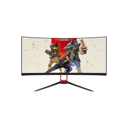 شاشة VESA 30 بوصة Freesync مشهد ألعاب الكمبيوتر المنحني 1920 * 1080 75 هرتز 1ms