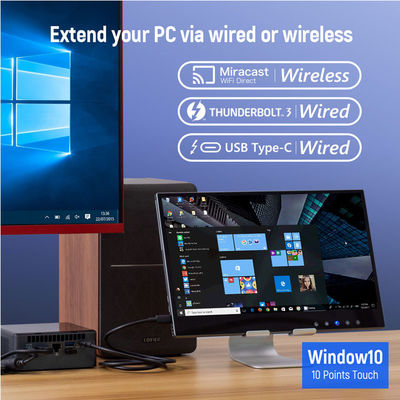 شاشة Hopestar مقاس 15.6 بوصة فائقة النحافة بتقنية IPS تعمل باللمس بدقة Full HD للاستخدام التجاري والصناعي