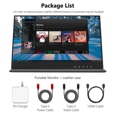 شاشة Hopestar مقاس 15.6 بوصة فائقة النحافة بتقنية IPS تعمل باللمس بدقة Full HD للاستخدام التجاري والصناعي