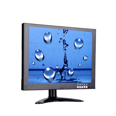 24VDC 10 بوصة شاشة LCD للسيارات 300cd / m2 HDMI USB VGA HD وضوح شاشة LCD