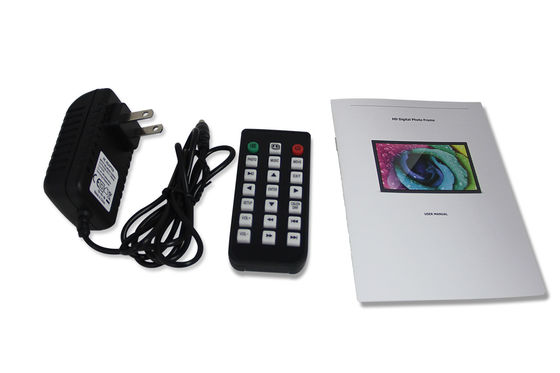7 بوصة LCD إطار صورة رقمية 1024x600 شاشة IPS الضوء القابل للتعديل