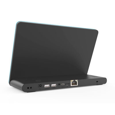 10.1" جهاز كمبيوتر لوحي أندرويد بشاشة تعمل باللمس IPS مع قارئ NFC RFID و LED Light Bar للمحطات التفاعلية