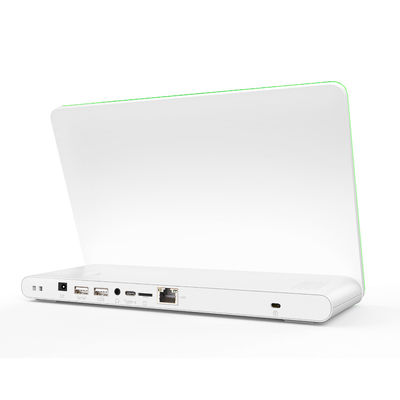 10.1" جهاز كمبيوتر لوحي أندرويد بشاشة تعمل باللمس IPS مع قارئ NFC RFID و LED Light Bar للمحطات التفاعلية