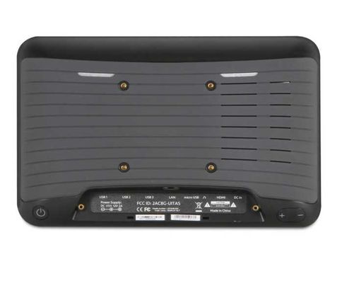 8 بوصات مدخل 12 فولت 1.5A الكمبيوتر الكل في شاشة لمسة واحدة مع RJ45 POE RK3288