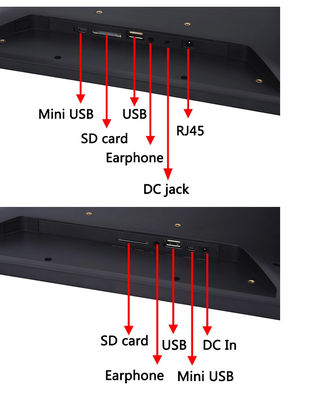 NFC 12 بوصة WIFI جهاز لوحي أندرويد الكل في واحد مع الحائط الصندوق