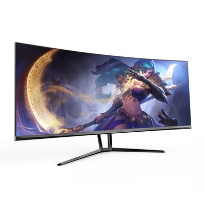 شاشة ألعاب منحنية فائقة الواسعة 35 بوصة 4K شهادات CE ROHS