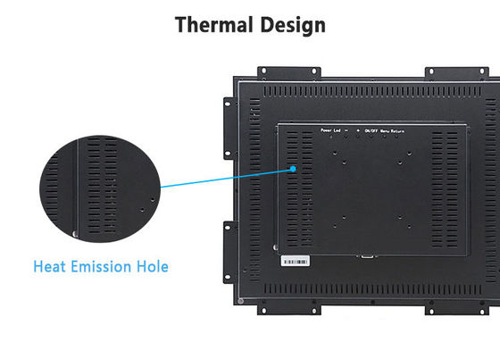 جهاز لمسة مدمج 5ms 6ms الشاشة الملموسة مفتوحة الإطار TFT LED LCD IPS