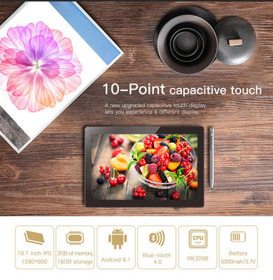 OEM ODM Smart Home 10.1 بوصة RK3288 جهاز لوحي مثبت على الحائط NFC Poe Android Tablet مع ضوء LED