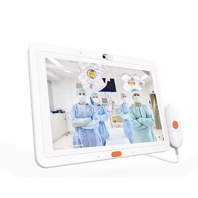 جودة  wall mount 13.3 inch 1080p health care wifi SIM card solt android tablet pc Nurse Call System for hospital مصنع
