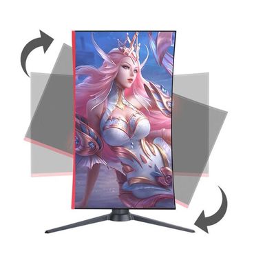 جودة  27 Inch 165Hz Gaming Desktop Monitor HDMI DP Interfaces Rotating Stand مصنع