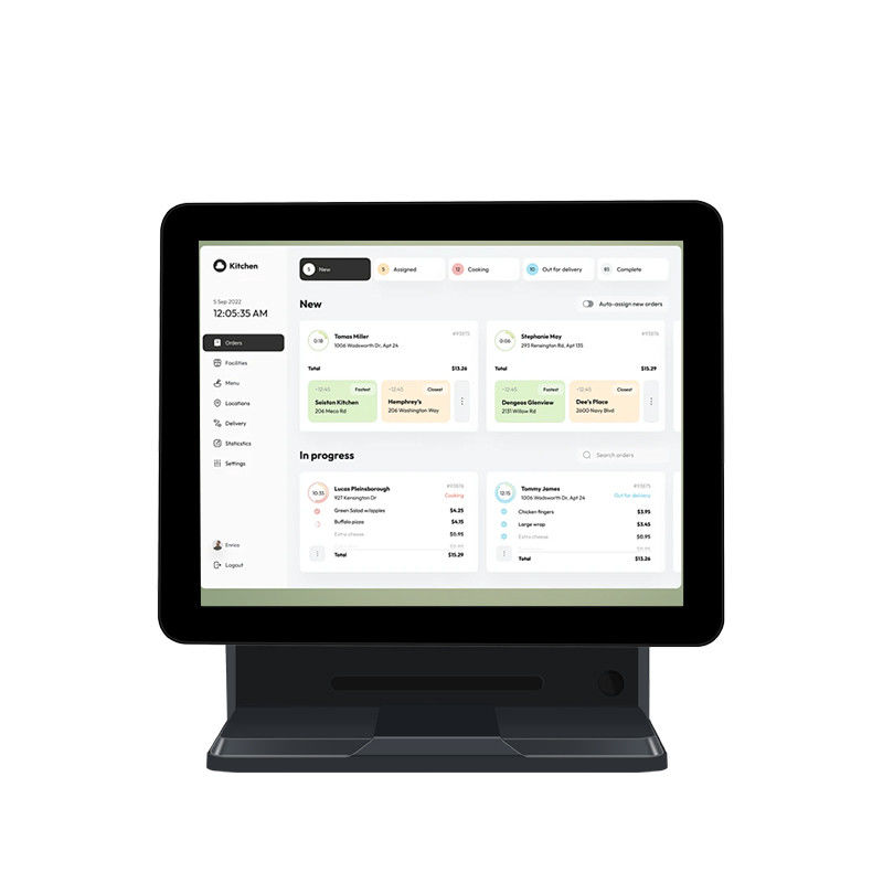 15.6 بوصة N2840 جهاز POS شاشة لمسة محطة POS للمتاجر بالتجزئة والمطاعم