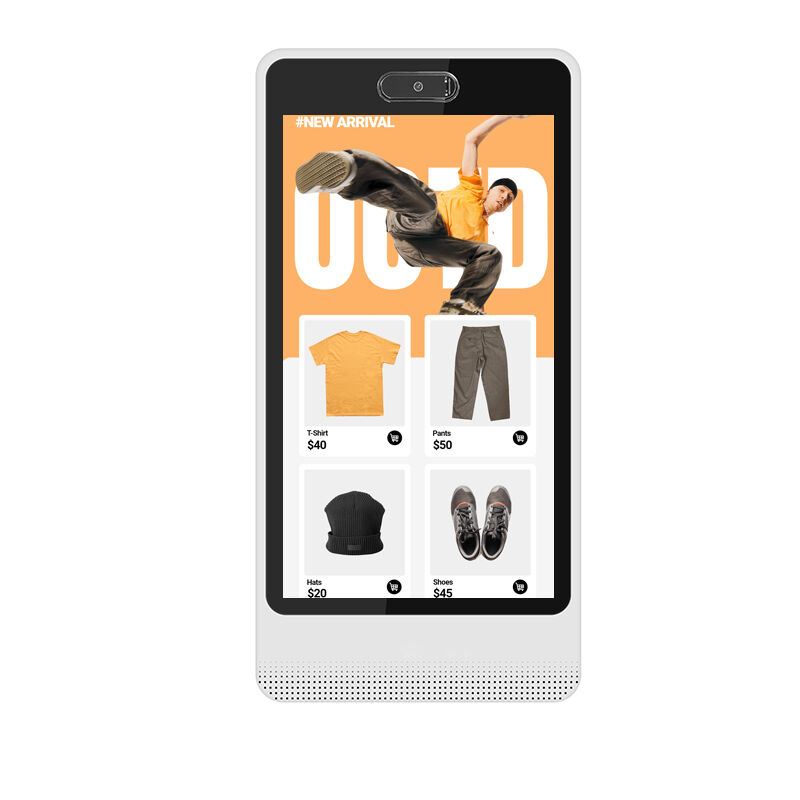 32 بوصة أندرويد 14 داخلية SDK الجدار الجدار AI الإشارات الرقمية الإعلانات الشاشة اللمسية ملصق العرض الإنسان الافتراضي