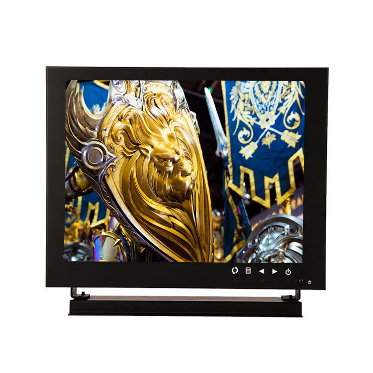 350cd/m2 12 بوصة جهاز مراقبة كاميرات مراقبة كمبيوتر Rohs شاشة أمن LCD 1024×768