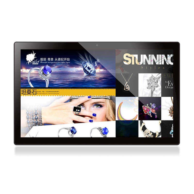 350cd/M2 24 بوصة جهاز لوحة أندرويد بو جهاز لوحة أندرويد الحائط مع HDMI usb
