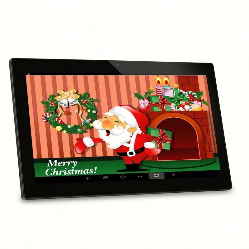 كشك مثبت على الحائط 5 مللي ثانية 12 فولت 3 أمبير الكل في واحد Android Tablet PC شاشة تعمل باللمس POE NFC RJ45 أجهزة لوحية تجارية