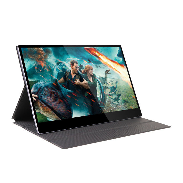 3840x2160 10mm 15.6 بوصة شاشة محمولة لمسة 4k شاشة USB نوع C HDMI